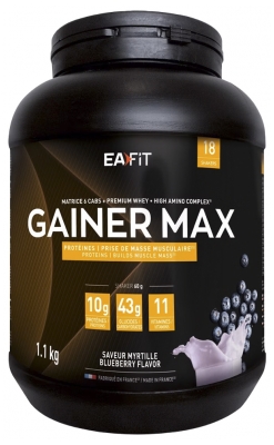 Eafit Gainer Max Construction Musculaire 1,1 kg - Parfum : Myrtille