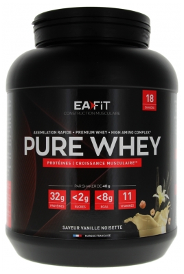 Eafit Pure Whey 750 Fraise - Parfum : Vanille Noisette