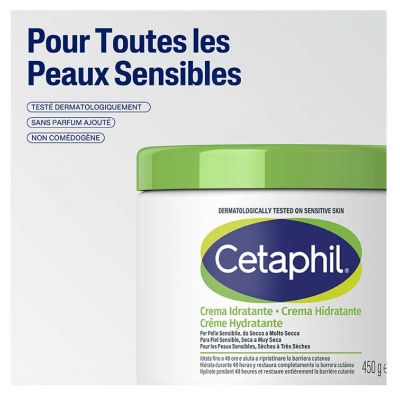 Cetaphil Crème Hydratante 450 Grammes
