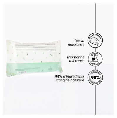 Klorane 60 Lingettes à L'Eau Bébé