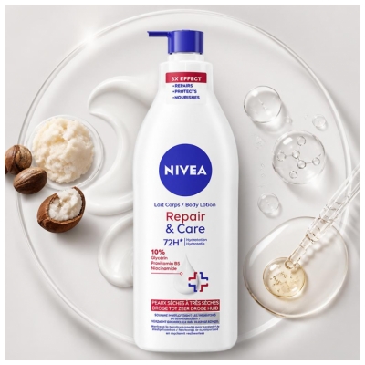 Nivea Repair & Care 10% Glycerin 72H 400 ml