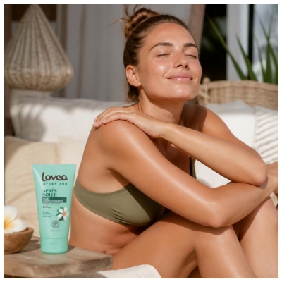 Lovea Gelée Rafraîchissante Après Soleil Aloe Vera et Monoï de Tahiti 150 ml