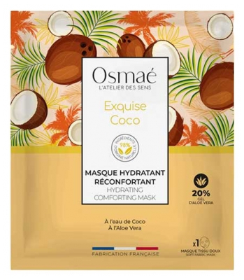 Osmaé Exquise Coco Masque Hydratant Réconfortant 25 g