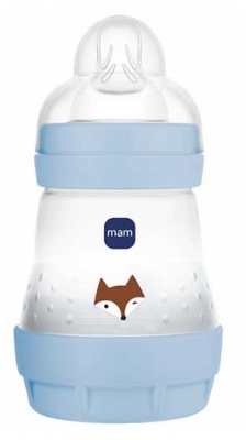 Mam Biberon Easy Start / Anti-Colique - 260 ml - Blanc - Tétine Débit 2