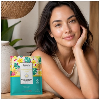 Osmaé Paradisiaque Tiaré Masque Hydratant Désaltérant 25 g