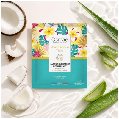 Osmaé Paradisiaque Tiaré Masque Hydratant Désaltérant 25 g