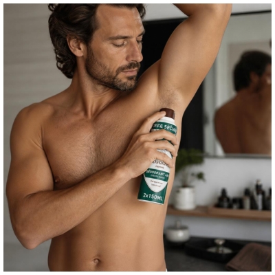 Cavaillès Homme Déodorant Cèdre Marin 48H 2 x 150 ml
