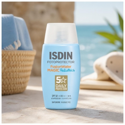 Isdin Fotoprotector Magic Pediatrics Fusion Water Dès 6 Mois SPF50 50 ml