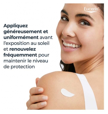 Eucerin Sun Protection Leb Protect Sun Gel-Crème Visage & Corps SPF50+ 150 ml