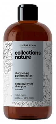 Eugène Perma Collections Nature Shampoing Purifiant Détox Cuirs Chevelus Gras 300 ml
