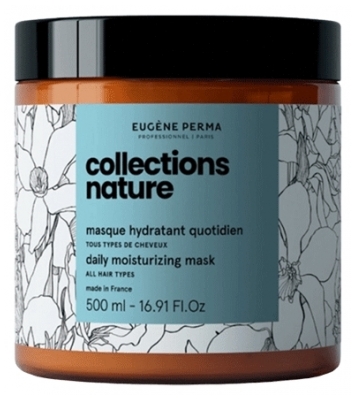 Eugène Perma Collections Nature Masque Hydratant Quotidien Tous Types de Cheveux 500 ml