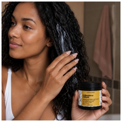 Eugène Perma Collections Nature Masque Sublimateur de Boucles Cheveux Bouclés Frisés Crépus 100 ml