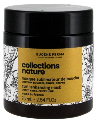 Eugène Perma Collections Nature Masque Sublimateur de Boucles Cheveux Bouclés Frisés Crépus 100 ml