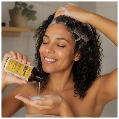 Eugène Perma Collections Nature Shampoing Sublimateur de Boucles Cheveux Bouclés Frisés Crépus 100 ml