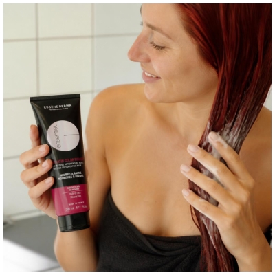 Eugène Perma Essentiel Keratin Color Pigment Masque Repigmentant Rouge Sans Silicone 200 ml