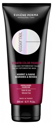 Eugène Perma Essentiel Keratin Color Pigment Masque Repigmentant Rouge Sans Silicone 200 ml