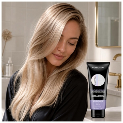 Eugène Perma Essentiel Keratin Color Pigment Masque Repigmentant Blond Froid Sans Silicone 200 ml