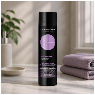 Essentiel le Shampooing Keratin Argent 250 ml
