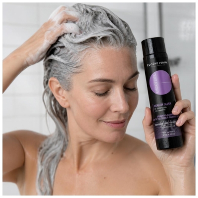 Essentiel le Shampooing Keratin Argent 250 ml