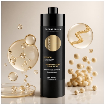 Eugène Perma Essentiel Le Shampoing Keratin Gold 1000 ml