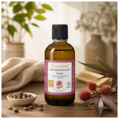 Florame Huile Végétale Vierge de Ricin Bio 100 ml