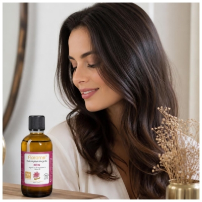 Florame Huile Végétale Vierge de Ricin Bio 100 ml
