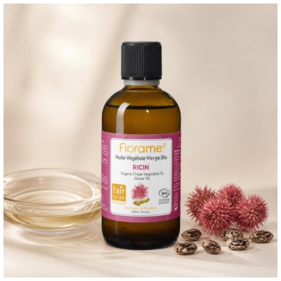 Florame Huile Végétale Vierge de Ricin Bio 100 ml