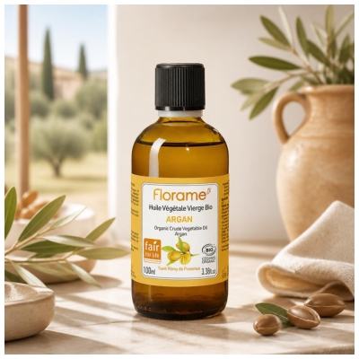 Florame Huile Végétale Argan Vierge Bio 100 ml