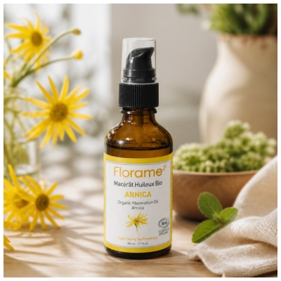 Florame Macérât Huileux d'Arnica Bio 50 ml