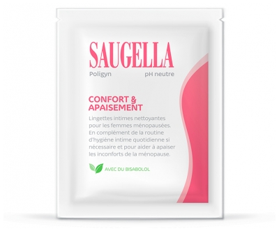 Saugella Poligyn Lingettes Nettoyantes Intimes 10 Unités
