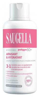 Saugella Poligyn 50+ Lavant Quotidien Hygiène Intime 3en1 500 ml