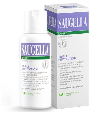 Saugella Expert Triple Protection Soin Lavant Intime 250 ml