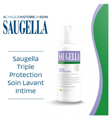 Saugella Expert Triple Protection Soin Lavant Intime 250 ml