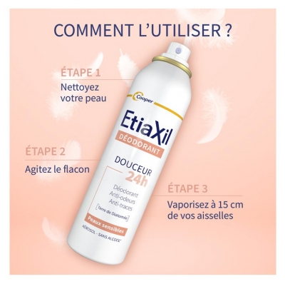 Etiaxil Déodorant Douceur 24 H Lot 2 x 150 ML