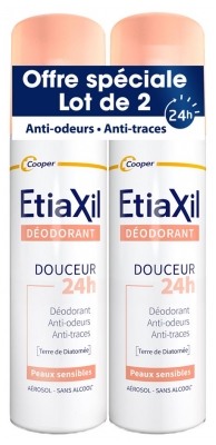 Etiaxil Déodorant Douceur 24 H Lot 2 x 150 ML