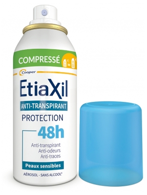Etiaxil Anti-Transpirant Protection 48h Compressé Peaux Sensibles 100 ml