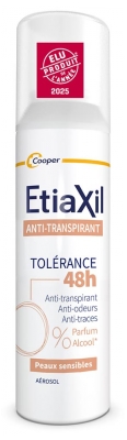 Etiaxil Anti-Transpirant Tolérance 48 H Peaux Sensibles 2 x 150 ml