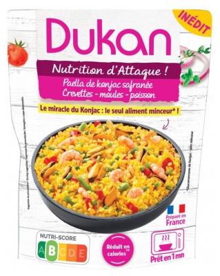 Paëlla de Konjac aux Fruits de Mer 240 g (à consommer de préférence avant le 17/10/2026)