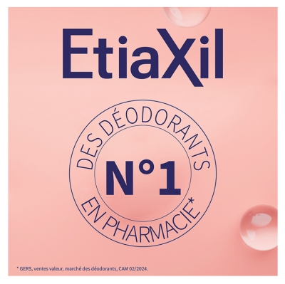 Etiaxil Détranspirant Aisselles Peaux Normales Transpiration Excessive Roll-On 15 ml