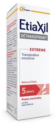 Etiaxil Détranspirant Extreme Pieds & Mains Peaux Normales 100 ML