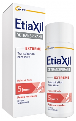 Etiaxil Détranspirant Extreme Pieds & Mains Peaux Normales 100 ML