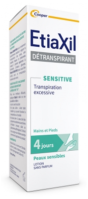 Etiaxil Détranspirant Pieds & Mains Peaux Sensibles 100 ML