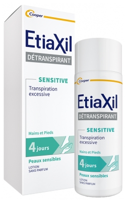 Etiaxil Détranspirant Pieds & Mains Peaux Sensibles 100 ML