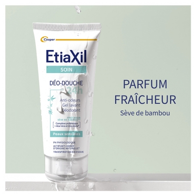 Etiaxil Soin Déo-Douche 24 Heures Gel Lavant Déodorant 200 ML
