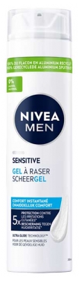 Nivea Men Sensitive Gel à Raser Peaux Sensibles 200 ml