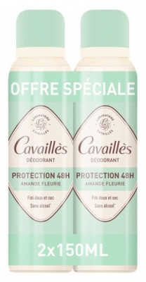 Cavaillès Protection 48H Spray Lot de 2 x 150 ml