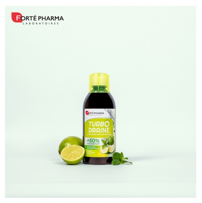 Forté Pharma TurboDraine 500 ml - Goût : Citron Vert & Menthe