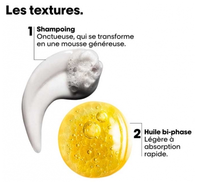 Absolut Repair Molecular L'Oréal Professionnel Shampoing Professionnel 100 ml + Huile Bi-Phase Réparatrice 30 ml