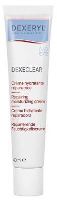 Dexeryl Dexeclear Crème Hydratante Réparatrice Peaux à Tendance Acnéique 40 ml
