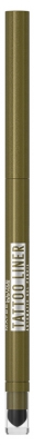 Maybelline New York Tattoo Liner Smokey Crayon Gel Automatique 1,3 g - Couleur : 060 Emerald Haze
